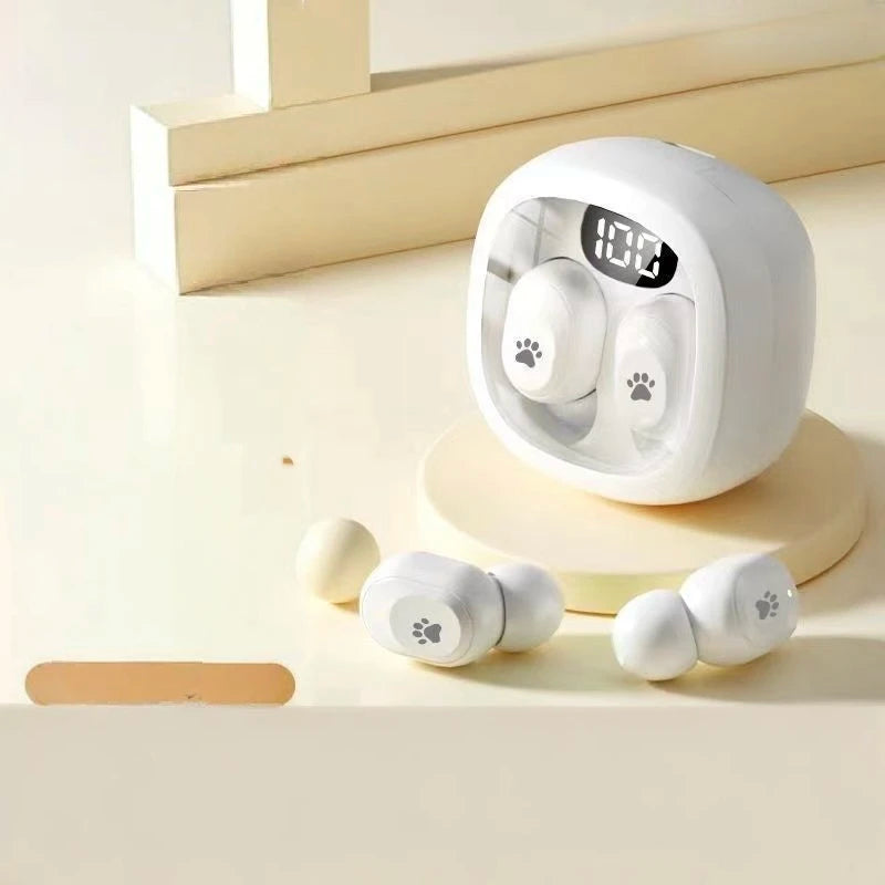 Auriculares inalámbricos Bluetooth TWS con llamadas HD, reducción de ruido ENC, sonido estéreo con graves 9D, control táctil, batería de larga duración y diseño resistente al agua para deportes.