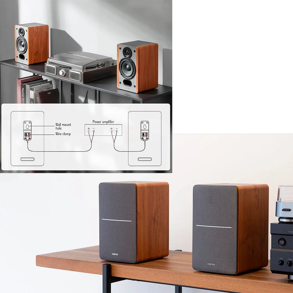 Passive Speaker for Amplifier and Receiver, 2-Way, High-Fidelity Audio – EDIFIER P12