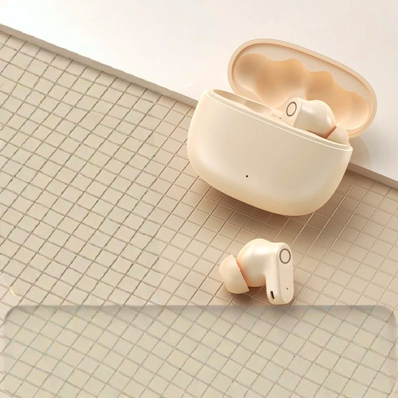 Auriculares inalámbricos Bluetooth TWS con llamadas HD, reducción de ruido ENC, sonido estéreo con graves 9D, control táctil, batería de larga duración y diseño resistente al agua para deportes.