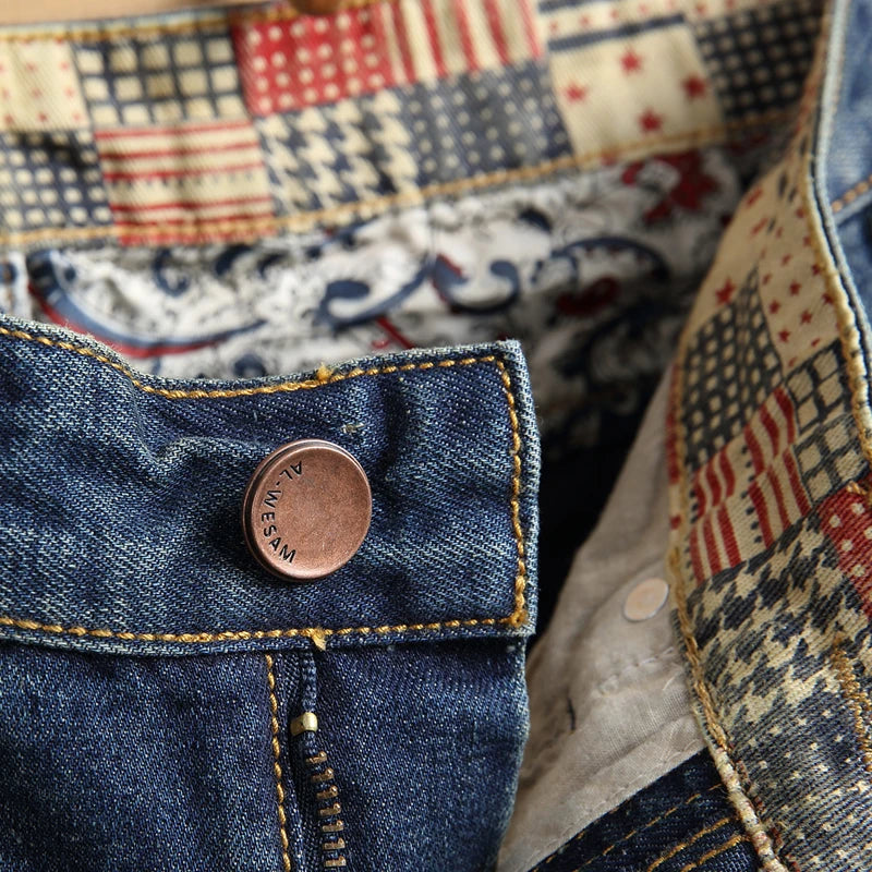 Pantalones cortos vaqueros rotos para hombre 2025, nueva moda de verano, estilo casual, corte ajustado (Slim Fit), diseño retro desgastado, shorts de mezclilla de marca para hombre.