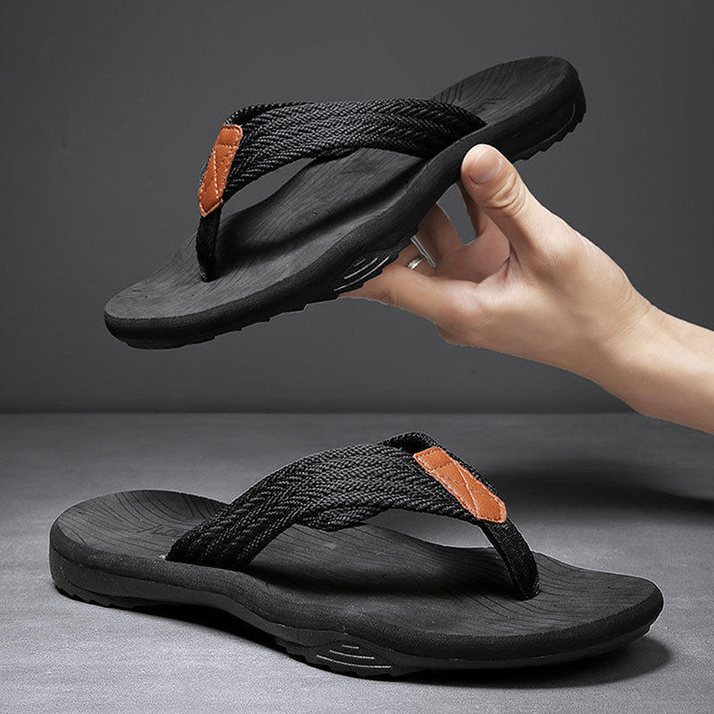 Chanclas para hombre al por mayor. Nuevo modelo de verano, estilo casual, resistentes al desgaste y con suela antideslizante. Ideales para la playa y uso diario.