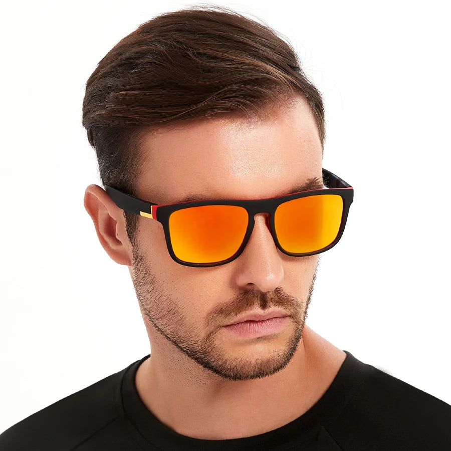 Gafas de sol vintage de diseño para hombre y mujer. Estilo retro de lujo, con protección antideslumbrante. Ideales para conducir, pescar y uso diario. Diseño moderno con inspiración clásica.