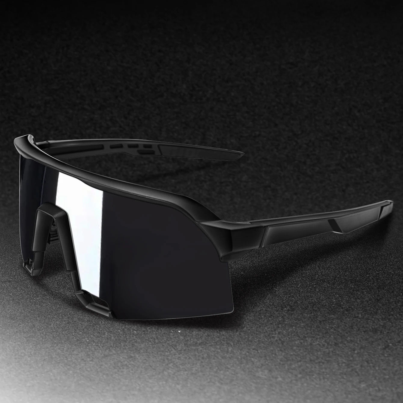 Nuevas gafas deportivas de exterior con estilo, de gran tamaño y resistentes al viento, para hombres y mujeres. Ideales para ciclismo, bicicleta de carretera, senderismo y camping.
