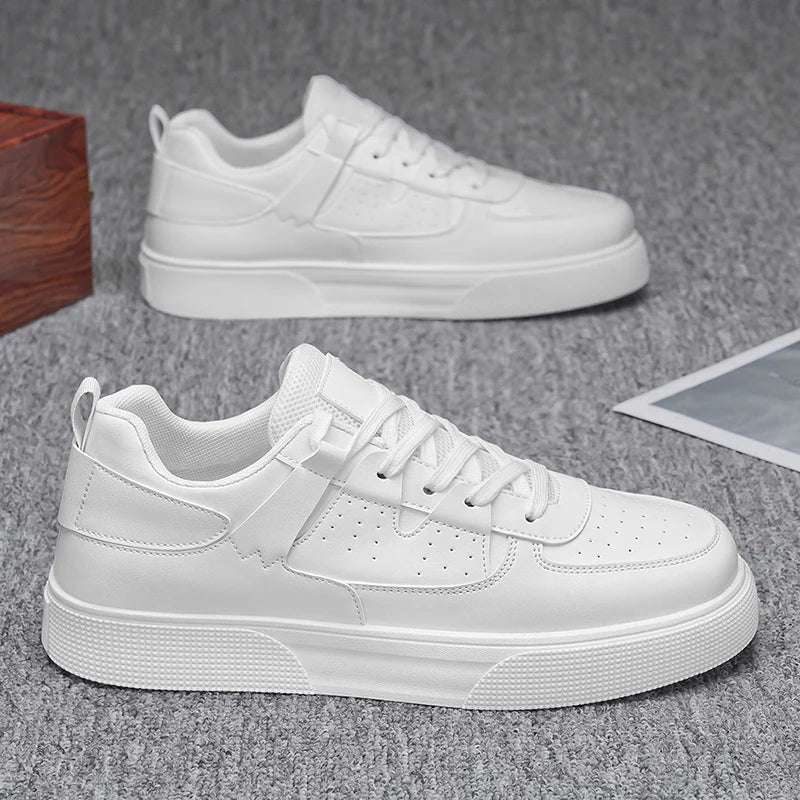 Zapatillas deportivas casuales para hombre, ideales para senderismo y actividades al aire libre, con un diseño moderno, ligero y minimalista.