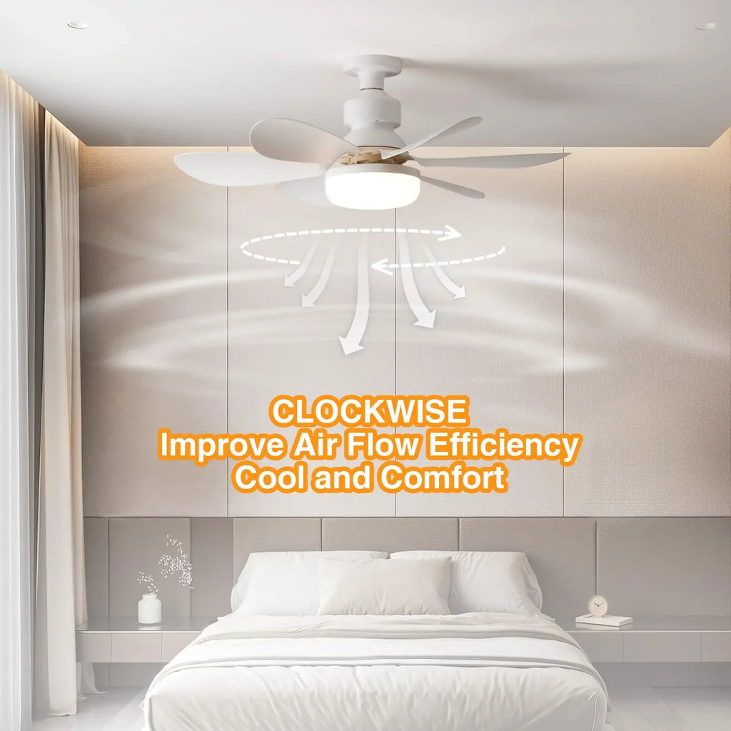 Ventilador de techo LED de 40 W con casquillo E27, con control remoto para regular la intensidad de la luz, adecuado para sala de estar, estudio y uso doméstico. Compatible con voltaje de 85-265 V.
