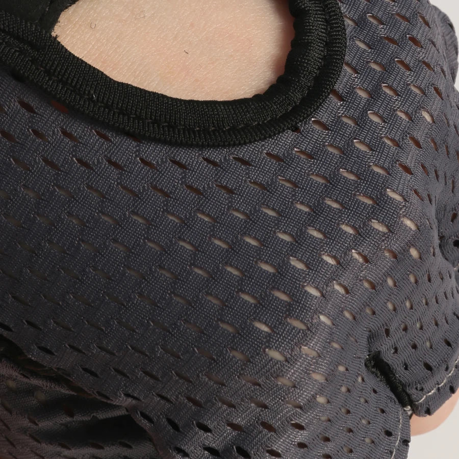 Guantes de medio dedo de verano de seda fría, transpirables, para gimnasio y fitness, para mujeres y hombres, con almohadilla antideslizante, guantes sin dedos para ciclismo y bicicleta.
