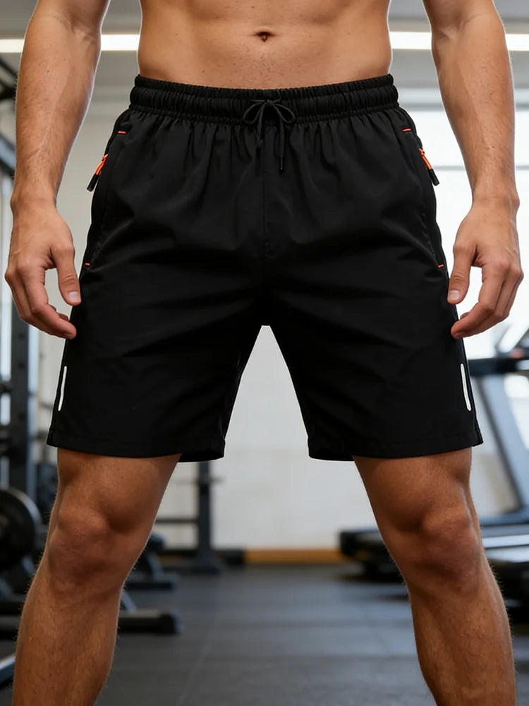 Nuevos shorts deportivos de verano para hombre. Diseño cómodo con cintura elástica, tejido transpirable y ligero, ideal para entrenar, hacer deporte o usar a diario. Disponibles en tallas grandes (Plus Size) para un ajuste cómodo y moderno.