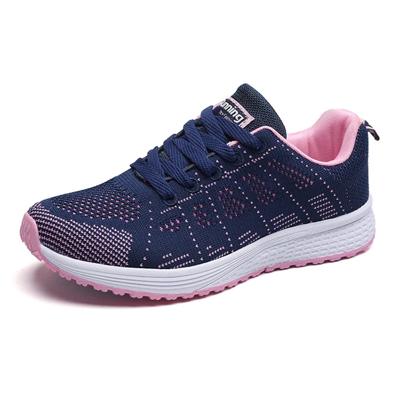 Zapatillas de plataforma para mujer, cómodas y transpirables, ideales para uso diario. Calzado deportivo y de moda para mujer.