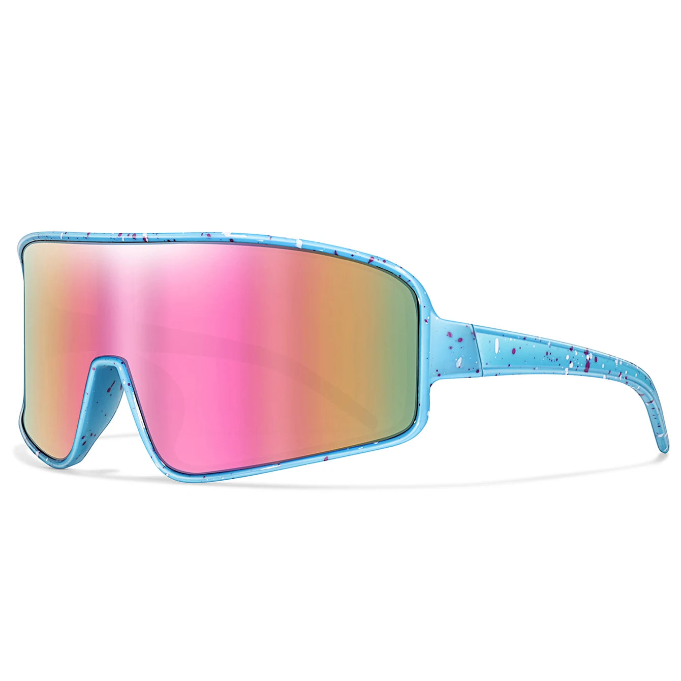 Nuevas gafas deportivas de exterior con estilo, de gran tamaño y resistentes al viento, para hombres y mujeres. Ideales para ciclismo, bicicleta de carretera, senderismo y camping.