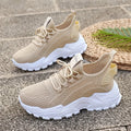 Zapatillas casuales de moda para mujer, con tejido de punto, transpirables, ligeras, de suela suave y antideslizante. Ideales para caminar y para uso diario al aire libre.