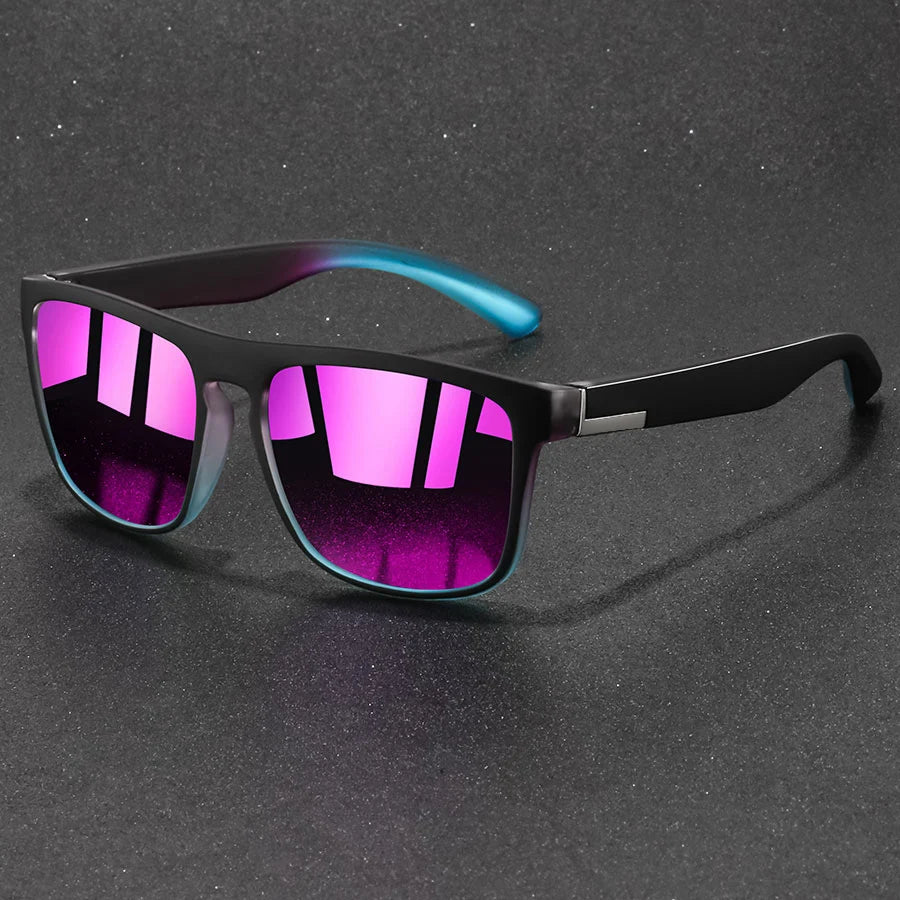 Gafas de sol vintage de diseño para hombre y mujer. Estilo retro de lujo, con protección antideslumbrante. Ideales para conducir, pescar y uso diario. Diseño moderno con inspiración clásica.