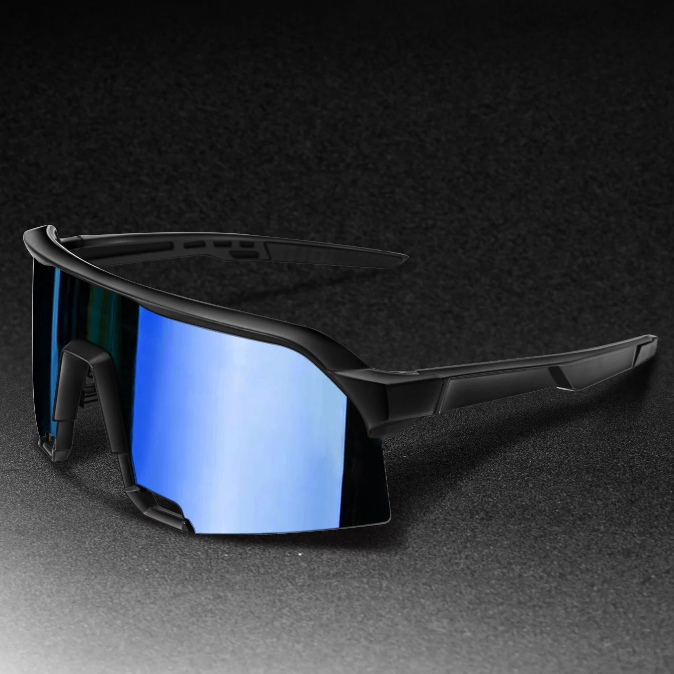 Nuevas gafas deportivas de exterior con estilo, de gran tamaño y resistentes al viento, para hombres y mujeres. Ideales para ciclismo, bicicleta de carretera, senderismo y camping.