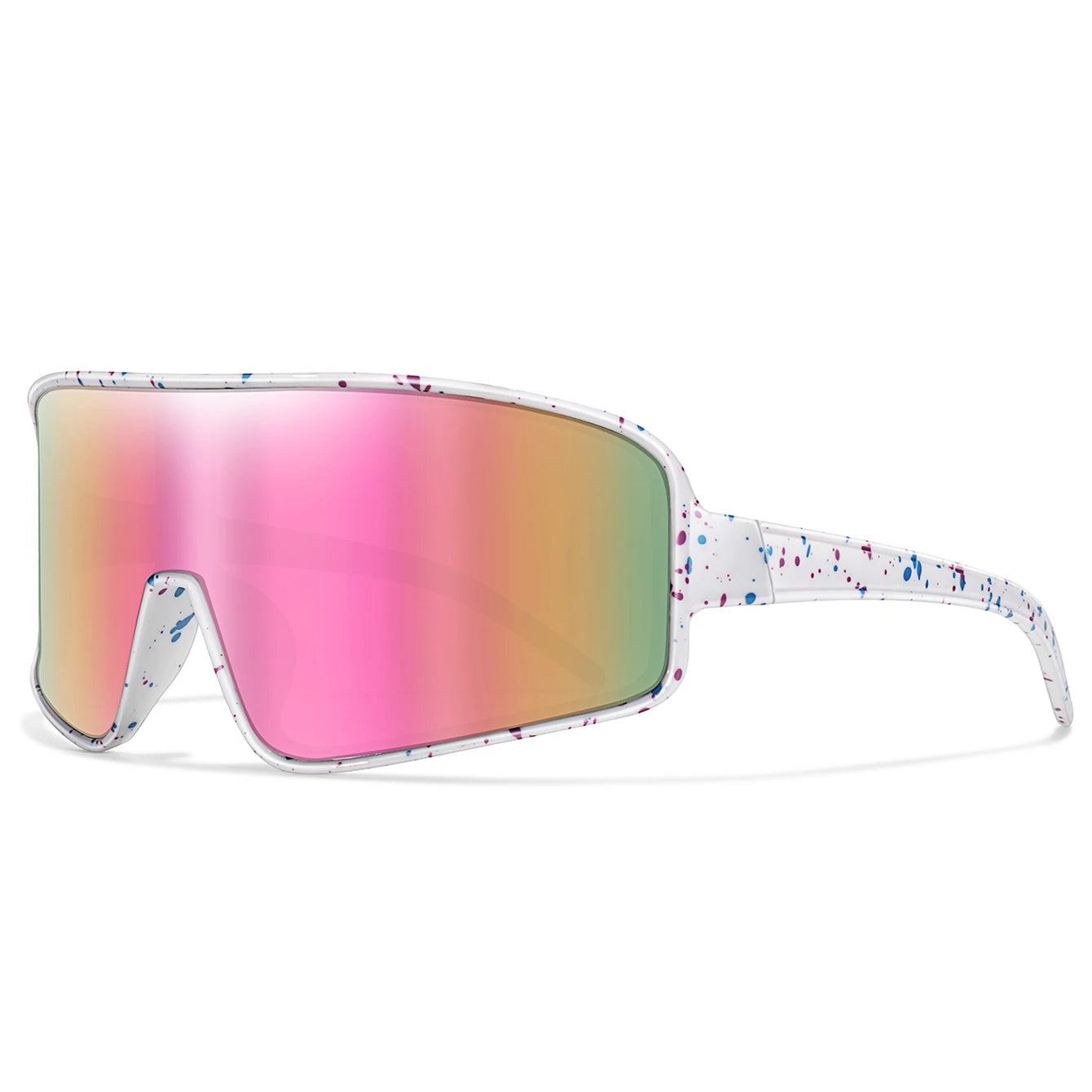 Nuevas gafas deportivas de exterior con estilo, de gran tamaño y resistentes al viento, para hombres y mujeres. Ideales para ciclismo, bicicleta de carretera, senderismo y camping.