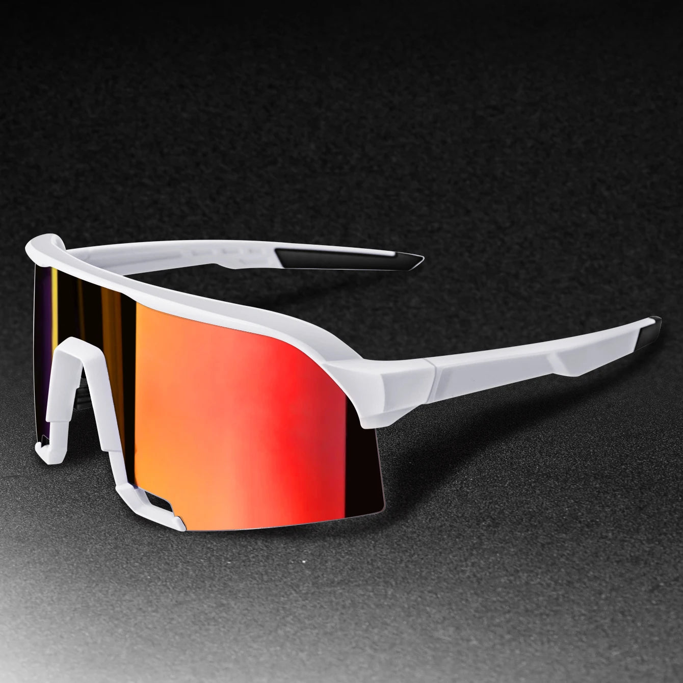 Nuevas gafas deportivas de exterior con estilo, de gran tamaño y resistentes al viento, para hombres y mujeres. Ideales para ciclismo, bicicleta de carretera, senderismo y camping.
