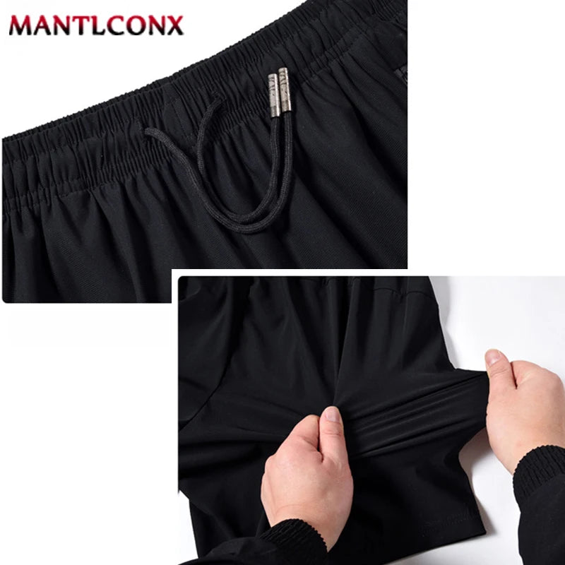 Shorts deportivos de verano para hombre. Diseño ligero y transpirable, ideales para correr, gimnasio, fitness y jogging. Estilo casual con colores negro y gris, cómodos para entrenamiento y uso diario.