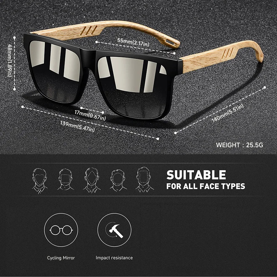 Gafas Polarizadas UV400 – Protección Solar y Estilo Premium