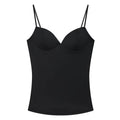 Top tipo corsé corto para mujer. Sin mangas, con tirantes y diseño ajustado tipo bodycon. Disponible en negro y marrón, con estilo bustier y espalda descubierta. Sexy, moderno y ideal para looks de verano o streetwear.