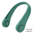 Hanging Neck Fan Digital Display Power Ventilador Bladeless Neckband Fan Portable Mini Air Cooler USB Rechargeable Electric Fans