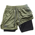 Nuevos pantalones cortos deportivos para hombre 2025, pantalones cortos de verano transpirables para tenis, de secado rápido, ideales para bádminton.