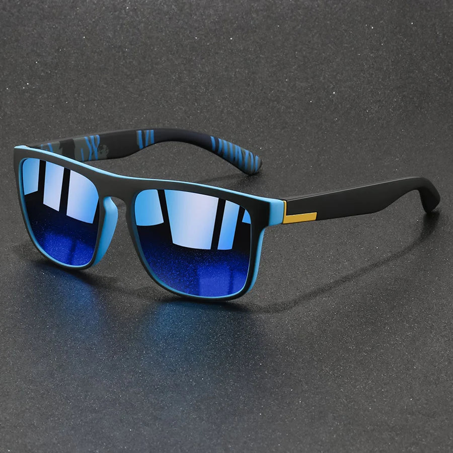 Gafas de sol vintage de diseño para hombre y mujer. Estilo retro de lujo, con protección antideslumbrante. Ideales para conducir, pescar y uso diario. Diseño moderno con inspiración clásica.